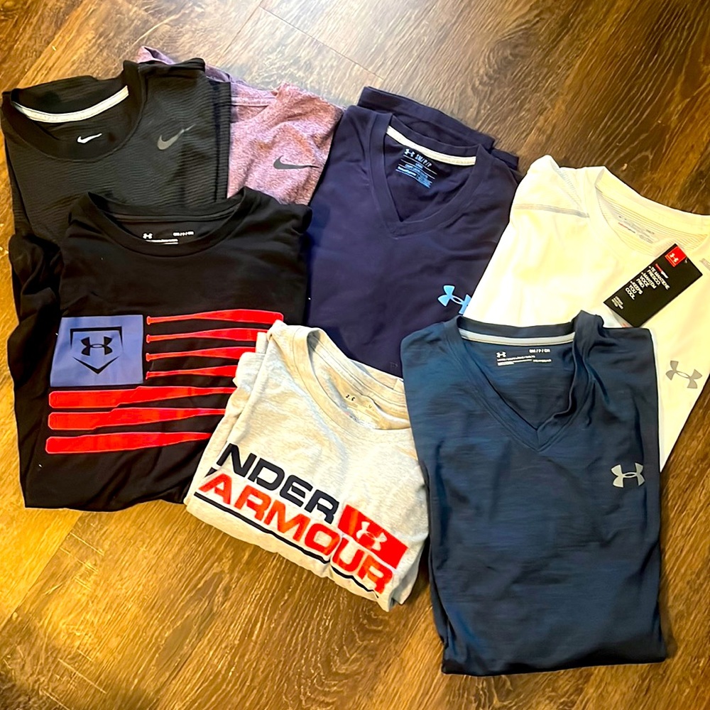 Nike/Under Armor Shirts!